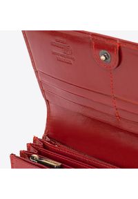 Wittchen - Damski portfel skórzany o prostym kroju czerwony. Kolor: czerwony. Materiał: skóra #3