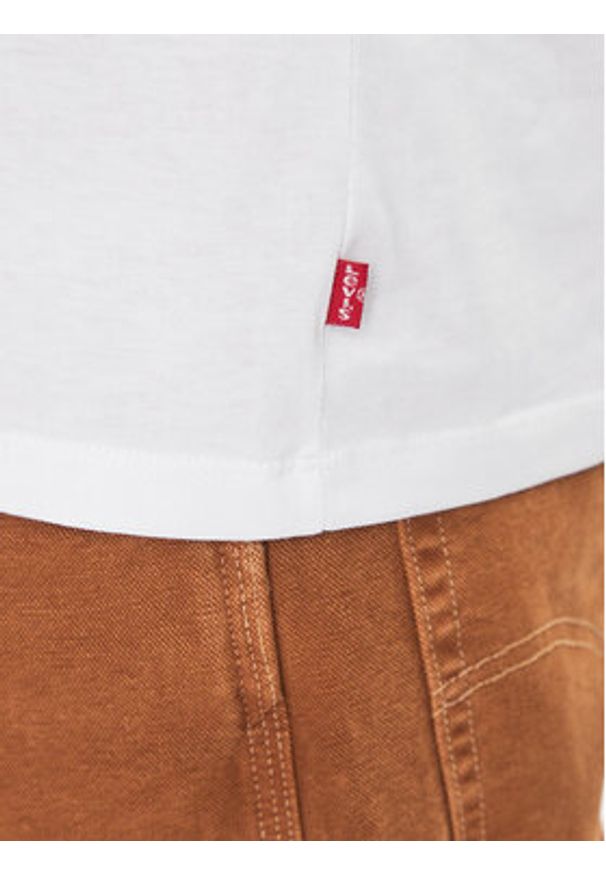 Levi's® Longsleeve Graphic Mini 36015-0158 Biały Regular Fit. Kolor: biały. Materiał: bawełna. Długość rękawa: długi rękaw