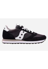 Buty do chodzenia męskie Saucony Jazz Black White. Zapięcie: sznurówki. Kolor: biały, wielokolorowy, czarny. Materiał: guma, materiał, tkanina, syntetyk. Szerokość cholewki: normalna. Sport: turystyka piesza