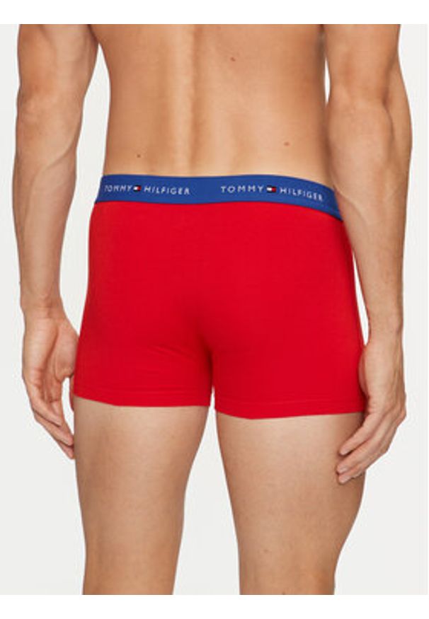 TOMMY HILFIGER - Tommy Hilfiger Komplet 3 par bokserek UM0UM03438 Kolorowy. Materiał: bawełna. Wzór: kolorowy