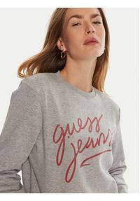 Guess Bluza W4BQ17 KC811 Szary Regular Fit. Kolor: szary. Materiał: bawełna #4