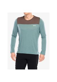 MONS ROYALE - Bluza rowerowa męska Mons Royale Diversion Merino Bike Jersey Long Sleeve. Kolor: zielony. Materiał: jersey. Długość rękawa: długi rękaw #1