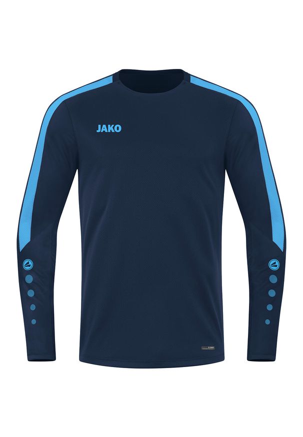 Dziecięca bluza dresowa Jako Power. Kolor: niebieski. Materiał: dresówka. Długość rękawa: długi rękaw