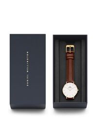 Daniel Wellington Zegarek Petite St Mawes DW00100550 Brązowy. Kolor: brązowy