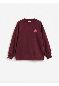 Reserved - Bluza z nadrukiem na plecach - wielobarwny. Materiał: bawełna, dzianina. Wzór: nadruk #1
