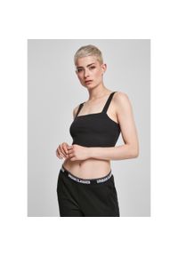 Urban Classics - Miejski klasyczny top damski (x2). Kolor: czarny, wielokolorowy, biały. Styl: klasyczny #1
