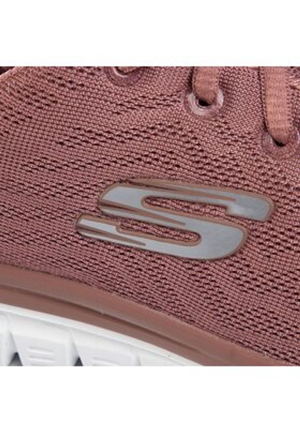 skechers - Skechers Sneakersy Get Connected 12615/MVE Różowy. Kolor: różowy. Materiał: materiał