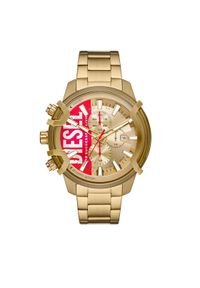 Diesel Zegarek Griffed DZ4595 Złoty. Kolor: złoty #1