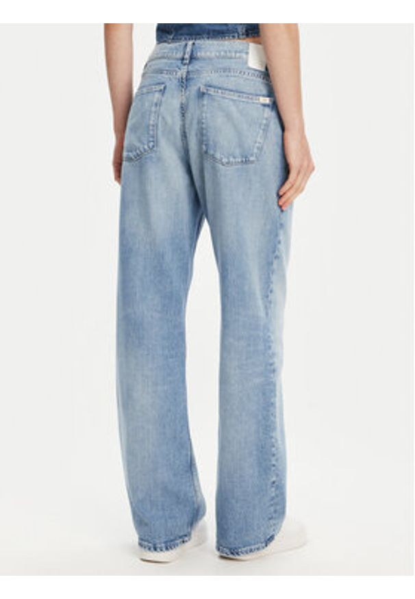 Mustang Jeansy Madison 1016211 Błękitny Wide Fit. Kolor: niebieski