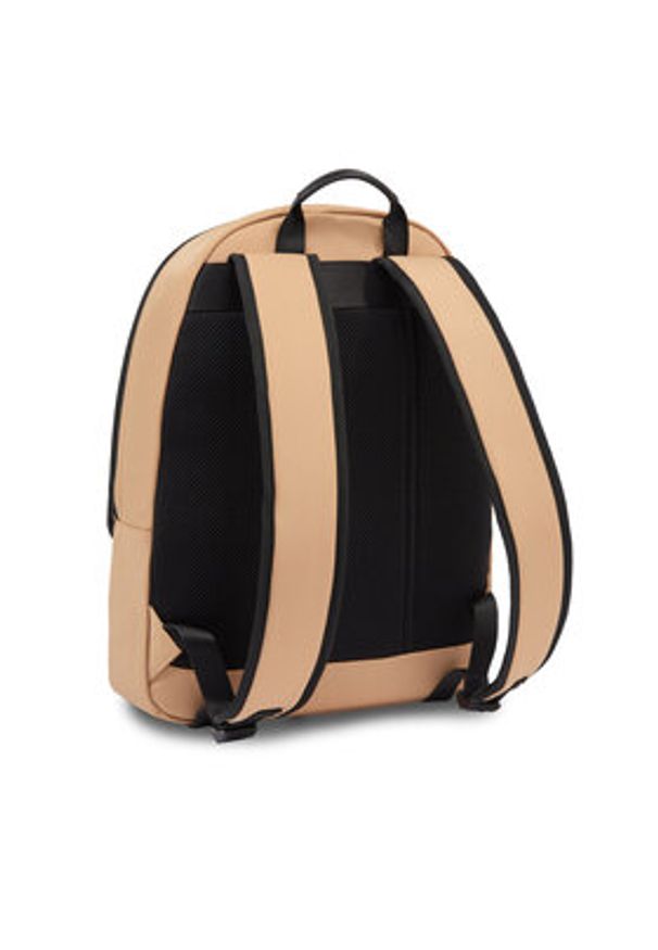 TOMMY HILFIGER - Tommy Hilfiger Plecak Th Monotype Dome Backpack AM0AM12202 Khaki. Kolor: brązowy. Materiał: materiał