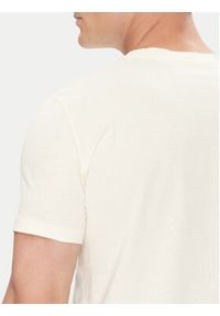 Mustang T-Shirt Austin 1016483 Beżowy Regular Fit. Kolor: beżowy. Materiał: bawełna #4