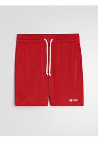 Sinsay - Szorty slim - czerwony. Kolor: czerwony