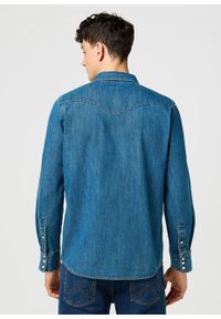 Wrangler - MESKA KOSZULA WRANGLER WESTERN SHIRT OLIVE BREEZE 112371572 #5