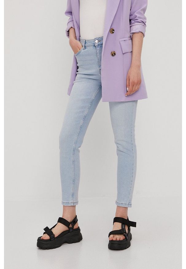 only - Only - Jeansy Erica. Okazja: na co dzień. Kolor: niebieski. Styl: casual