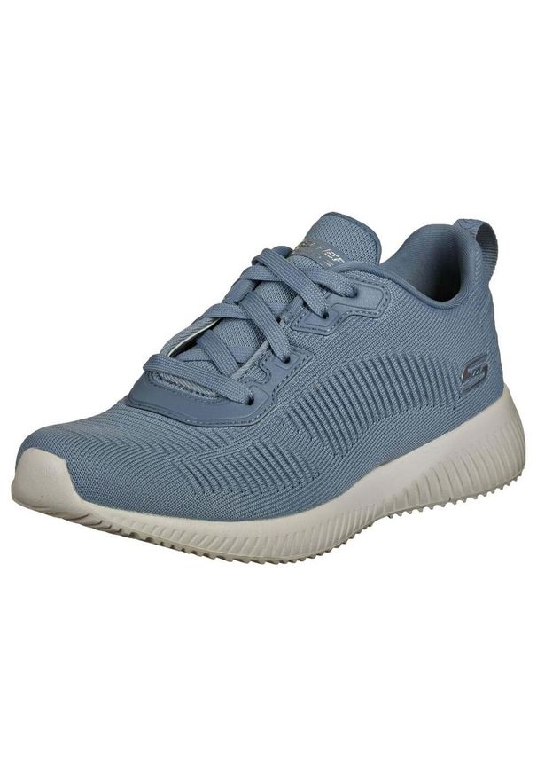 skechers - Buty damskie SKECHERS Bobs Sport Squad Tough Talk. Okazja: na co dzień. Kolor: niebieski. Model: Skechers Sport. Sport: turystyka piesza