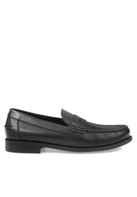 Geox Mokasyny U New Damon B U641ZB 00043 C9999 Czarny. Kolor: czarny. Materiał: skóra