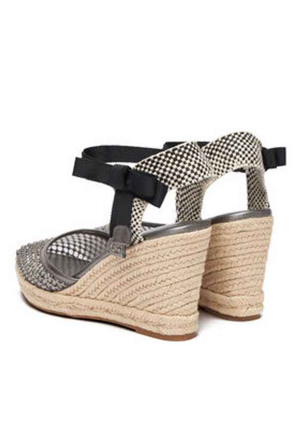 Guess Espadryle FLJCHA FAB04 Szary. Kolor: szary. Materiał: materiał