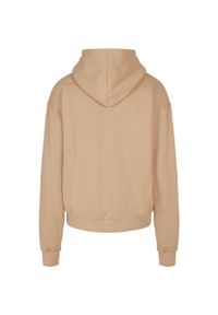 BUILD YOUR BRAND - Bawełniana Bluza Z Kapturem Dla Dorosłych Unisex Ultra Heavyweight Boxy Hoodie. Typ kołnierza: kaptur. Kolor: beżowy. Materiał: bawełna