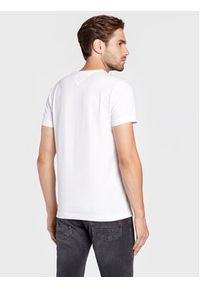 TOMMY HILFIGER - Tommy Hilfiger T-Shirt Core Stretch MW0MW27540 Biały Slim Fit. Kolor: biały. Materiał: bawełna #5