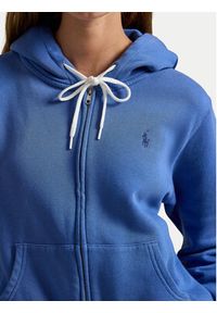 Polo Ralph Lauren Bluza 211971699502 Niebieski Relaxed Fit. Typ kołnierza: polo. Kolor: niebieski. Materiał: bawełna #3