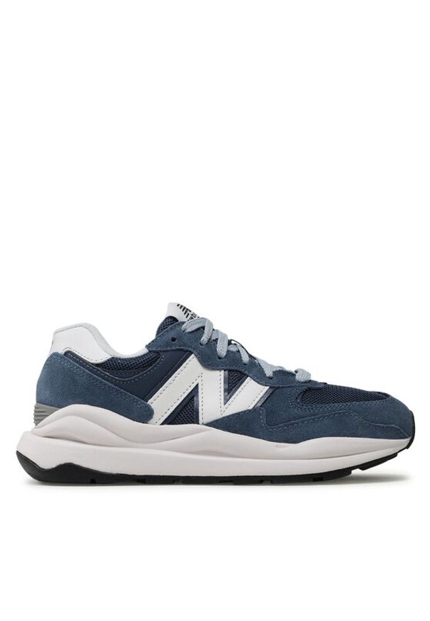 New Balance Sneakersy M5740VPA Niebieski. Kolor: niebieski. Materiał: zamsz, skóra