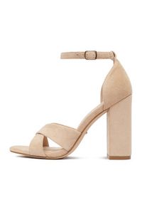 DeeZee Sandały CEO-9988 Beżowy. Kolor: beżowy. Materiał: materiał #9