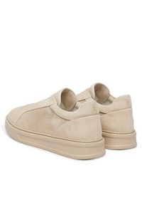 Fabi Sneakersy FU1326.A02ZIPCVG051 Écru. Kolor: kremowy. Materiał: skóra, zamsz #3