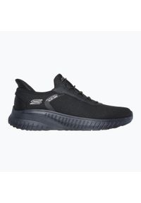 skechers - Buty męskie SKECHERS Bobs Squad Chaos Tough Walk. Kolor: czarny