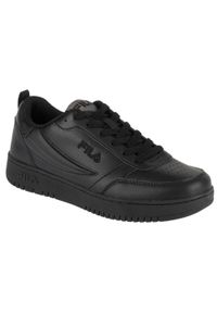 Fila - Buty sportowe Sneakersy damskie, Rega Nf. Kolor: czarny. Materiał: guma, materiał, tkanina, syntetyk. Sport: turystyka piesza
