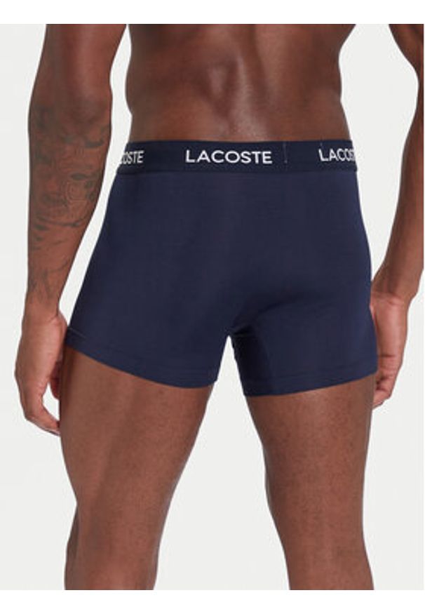 Lacoste Komplet bokserek 5H2394 Kolorowy. Materiał: syntetyk. Wzór: kolorowy