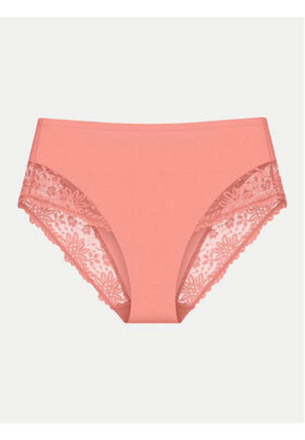 Triumph Figi klasyczne z wysokim stanem Ladyform Soft Maxi 10210671 Różowy. Stan: podwyższony. Kolor: różowy. Materiał: syntetyk