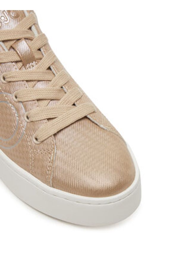Liu Jo Sneakersy 4A5703 EX099 Beżowy. Kolor: beżowy. Materiał: skóra