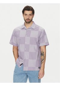 Vans Koszula VN000M18E571 Fioletowy Regular Fit. Kolor: fioletowy. Materiał: bawełna #1