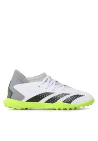 Adidas - adidas Buty do piłki nożnej Predator Accuracy.3 Turf IE9450 Biały. Kolor: biały. Materiał: materiał