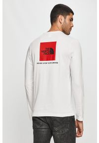 The North Face - Longsleeve. Okazja: na co dzień. Kolor: biały. Materiał: bawełna, dzianina. Wzór: nadruk. Styl: casual #3