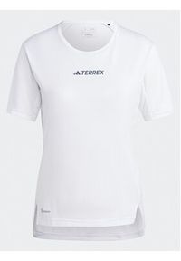 Adidas - adidas Koszulka techniczna Terrex Multi T-Shirt HM4040 Biały Regular Fit. Kolor: biały. Materiał: syntetyk #7