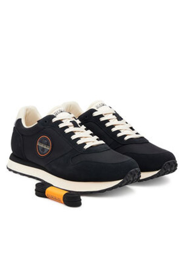 Napapijri Sneakersy Nova NP0A4IQL Czarny. Kolor: czarny. Materiał: materiał