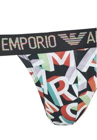 Emporio Armani Underwear Komplet 2 par slipów Jock Strap EM000257 AF10798 MC104 Kolorowy. Materiał: bawełna. Wzór: kolorowy #3