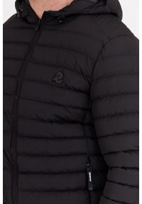 Invicta - INVICTA Czarna męska kurtka puchowa z kapturem, Rozmiar 3XL. Typ kołnierza: kaptur. Kolor: czarny. Materiał: puch #6