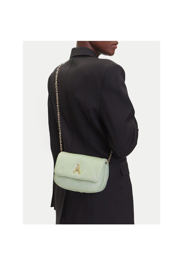 Torebka Patrizia Pepe. Kolor: zielony