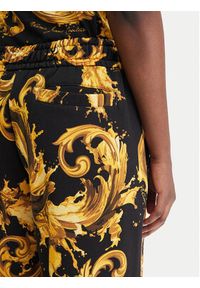 Versace Jeans Couture Spodnie dresowe 80HAA320 FS196 Czarny Regular Fit. Kolor: czarny. Materiał: bawełna #5