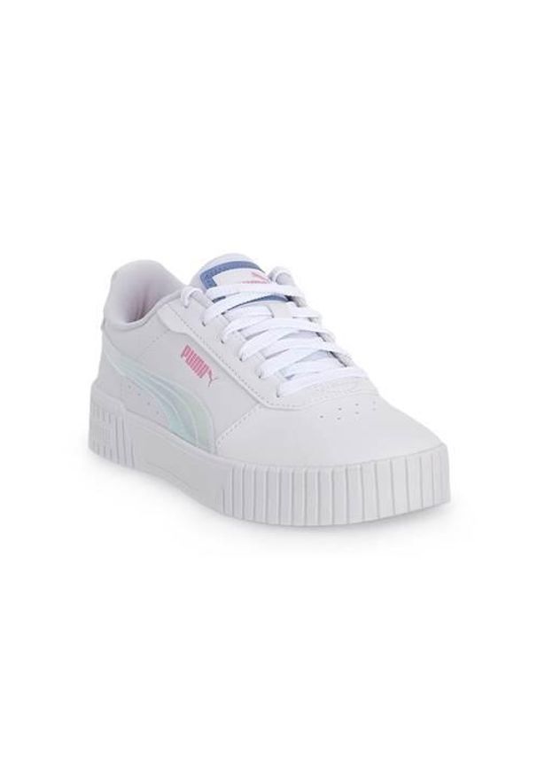 Buty do chodzenia damskie Puma Carina 2. Kolor: biały. Materiał: materiał, syntetyk. Szerokość cholewki: normalna. Sport: turystyka piesza
