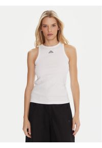 Kappa Komplet 2 topów Logo Benny 322565W Biały Regular Fit. Kolor: biały. Materiał: bawełna