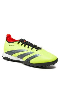 Adidas - adidas Buty do piłki nożnej Predator 24 IE2612 Żółty. Kolor: żółty. Materiał: skóra #6