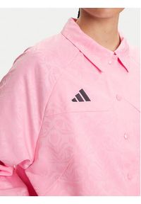 Adidas - adidas Kurtka przejściowa Tiro x Common Goal Coaches JL7648 Różowy Loose Fit. Kolor: różowy. Materiał: syntetyk #5