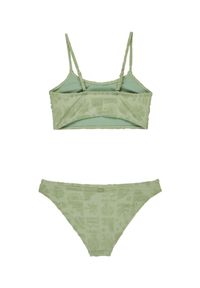 Roxy - Dwuczęściowy zestaw kąpielowy dla Dziewczynki BEACH CHECK Zielony. Kolor: zielony. Materiał: elastan, poliester, materiał