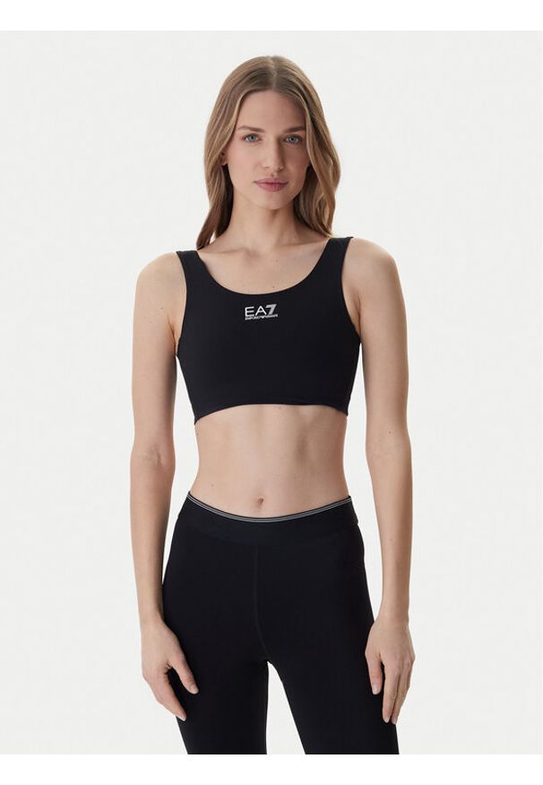 EA7 Emporio Armani Biustonosz top 7W000230 AF12625 Czarny. Kolor: czarny. Materiał: syntetyk
