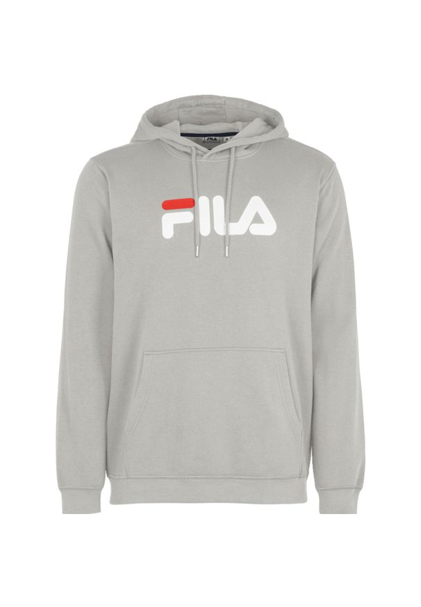 Bluza sportowa męska Fila Barumini Hoody. Typ kołnierza: kaptur. Kolor: szary