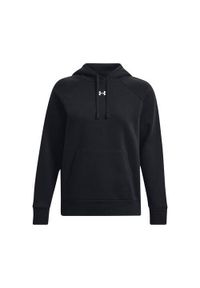 Bluza treningowa damska Under Armour Ua Rival Fleece Hoodie. Typ kołnierza: kaptur. Kolor: biały, wielokolorowy, czarny, szary