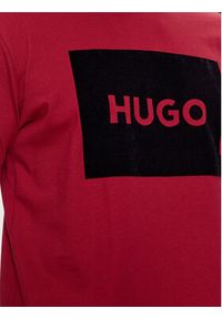 Hugo T-Shirt Dulive_V 50501004 Czerwony Regular Fit. Kolor: czerwony. Materiał: bawełna #4